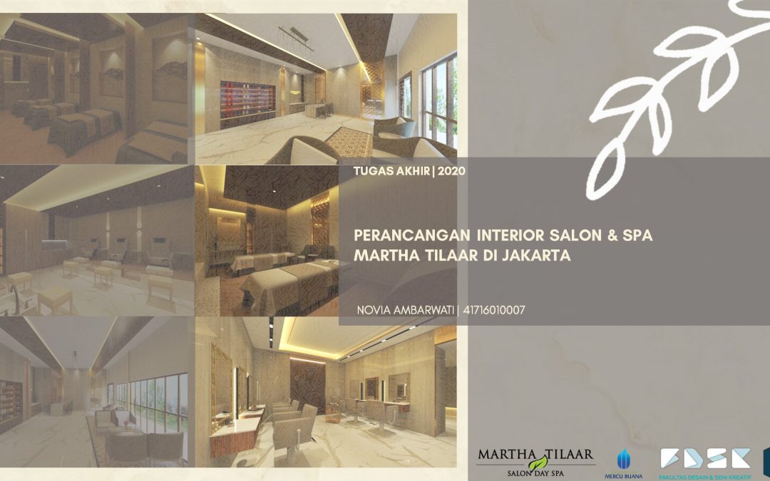 Perancangan Interior Salon & Spa Martha Tilaar di Jakarta