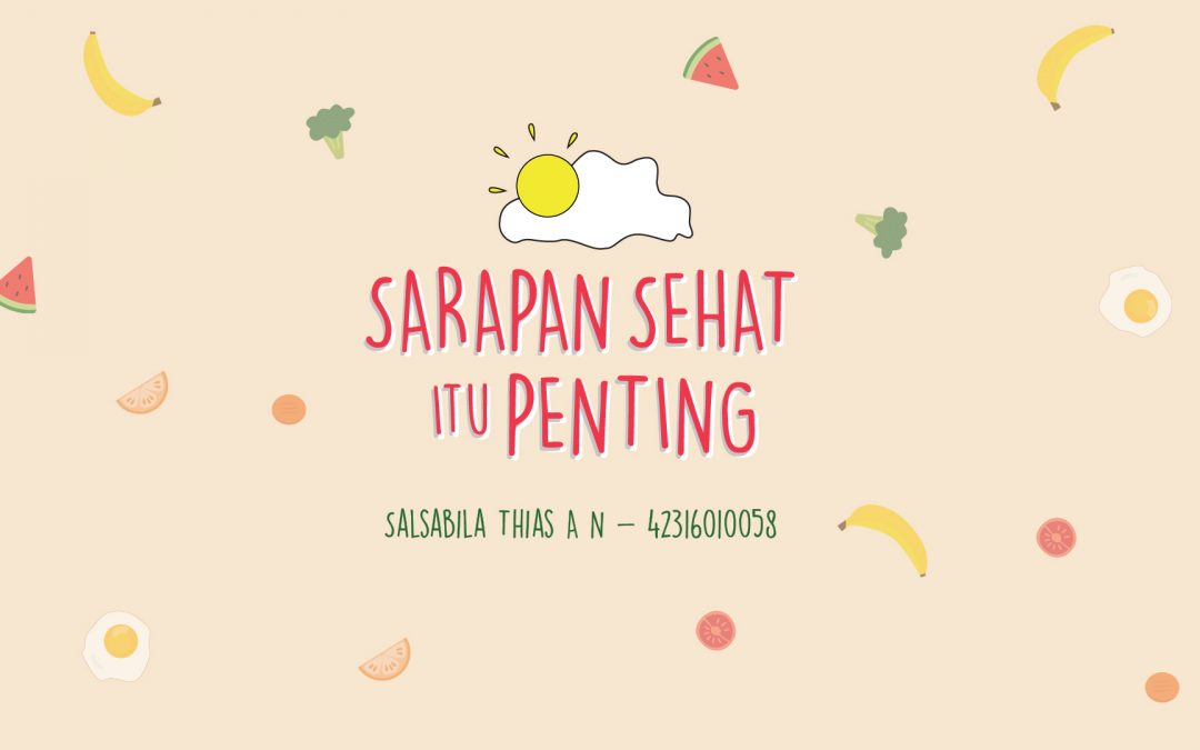 Perancangan Infografis Pentingnya Sarapan Bagi Anak Kepada Orang Tua