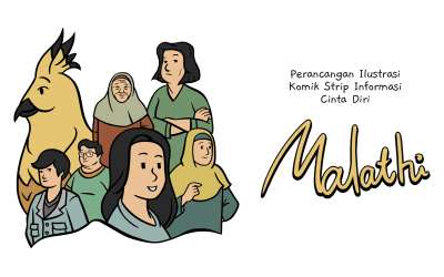 Perancangan Ilustrasi Komik Strip Informasi Cinta Diri “Malathi”