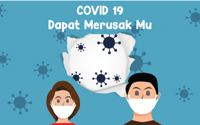 Perancagan Kampanye Sosial Mengenai Covid 19 Di Stasiun KRL