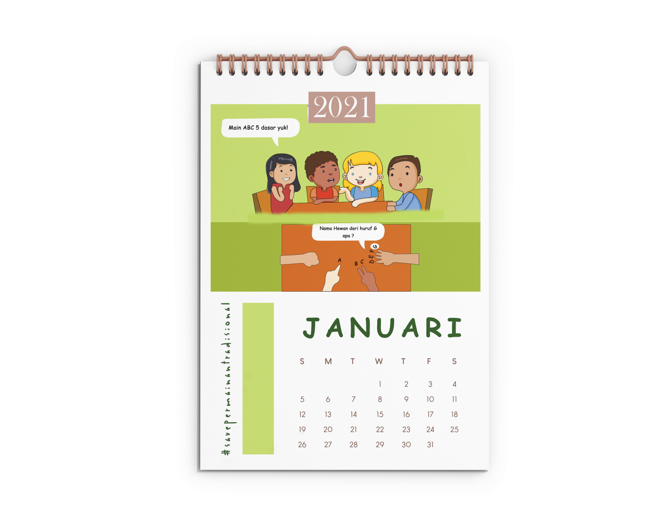 Galeri FDSK Perancangan Buku Ilustrasi Edukasi Permainan