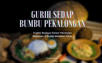 Perancangan Buku Kuliner “Gurih Sedap Bumbu Pekalongan”