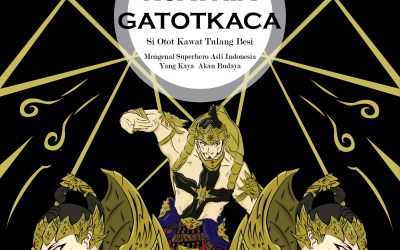 Perancangan buku ilustrasi “Ksatria Gatotkaca” mengenal superhero asli Indonesia yang kaya akan budaya