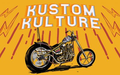 Perancangan Buku Ilustrasi Jenis Motor Kustom kulture