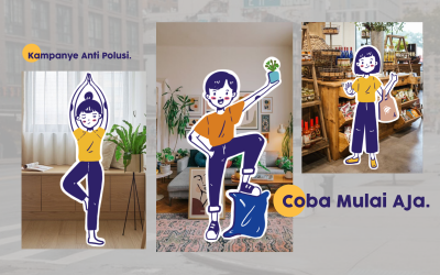 Perancangan Ilustrasi Fashion dengan tema Kampanye Anti Polusi pada media T-shirt