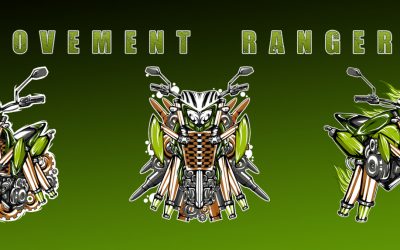 PERANCANGAN DESAIN VISUAL PADA T-SHIRT KOMUNITAS MOTOR KLX