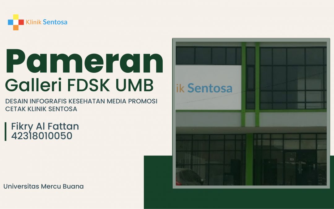 Desain Media Cetak Poster Infografis Kesehatan Klinik Sentosa