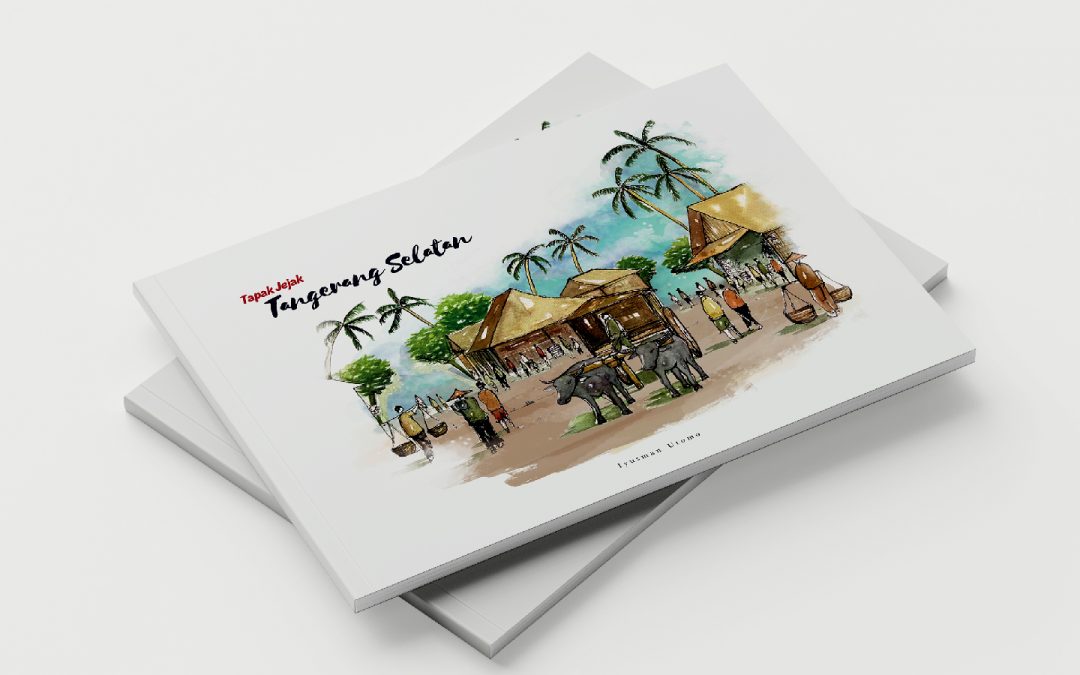 Perancangan Buku Ilustrasi Sketsa Kota Tangerang Selatan