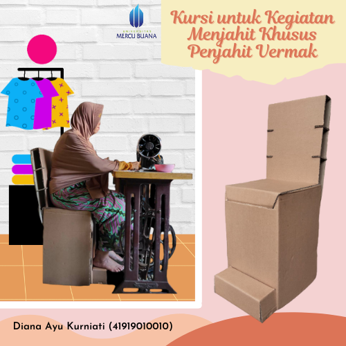 Kursi untuk Kegiatan Menjahit Khusus Penjahit Vermak
