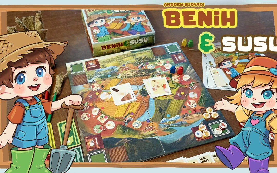 Permainan Board Game Finansial ” Benih & Susu” Untuk Anak – Anak Berumur 10-17 Tahun