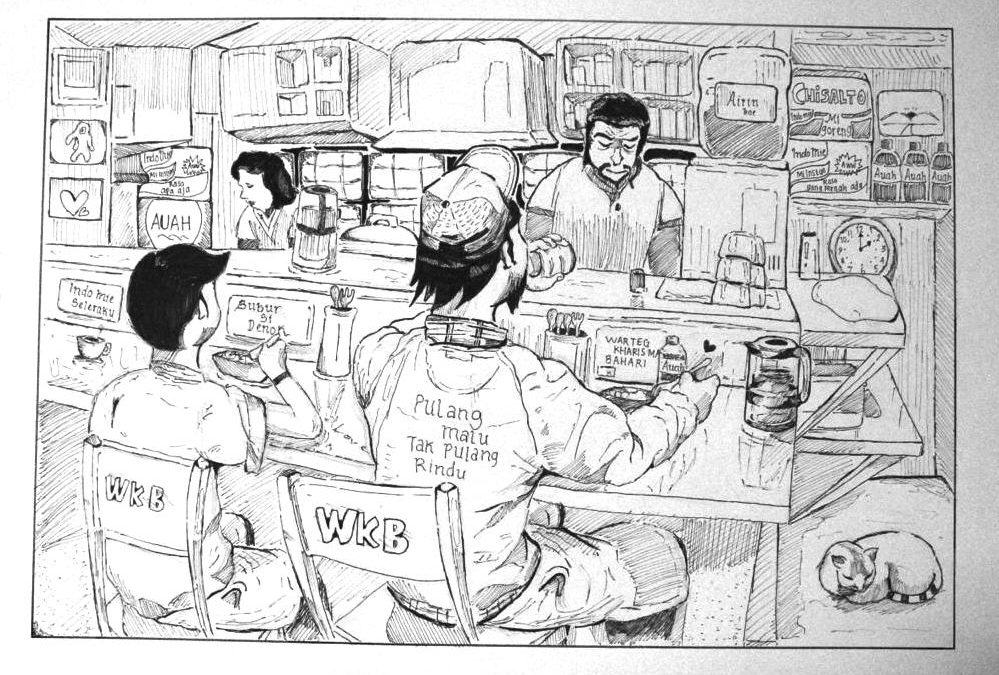 Suasana di Warmindo