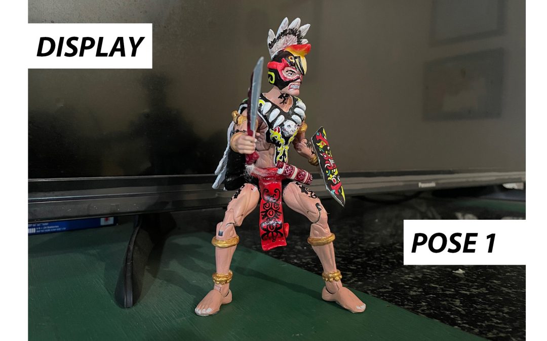 Action Figure Panglima Burung Dayak