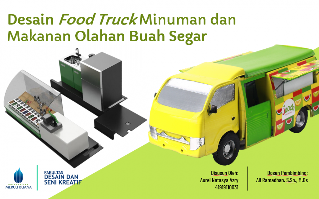 DESAIN FOOD TRUCK MINUMAN & MAKANAN OLAHAN BUAH SEGAR