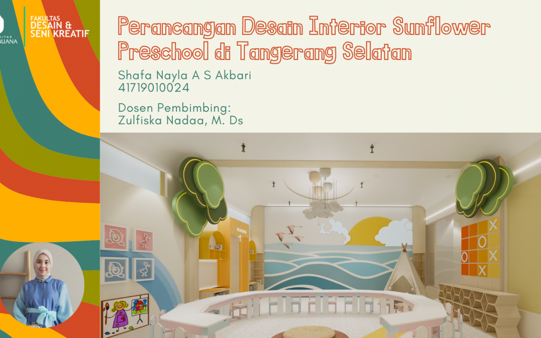 Perancangan Desain Interior Sunflower Pre-School di Tangerang Selatan