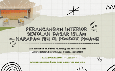 Perancangan Interior Sekolah Dasar Islam Harapan Ibu di Pondok Pinang